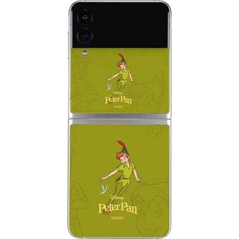 Disney Peter Pan and Tinker Bell Portrait Galaxy Z Flip3 5G Skin